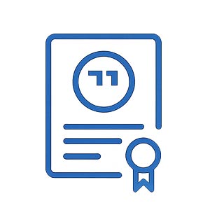 אייקון תעודה